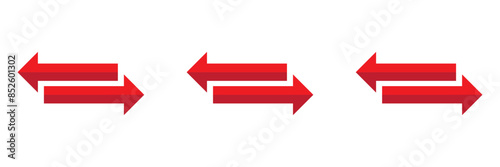 Transfer icon. Exchange arrow icon, vector illustration