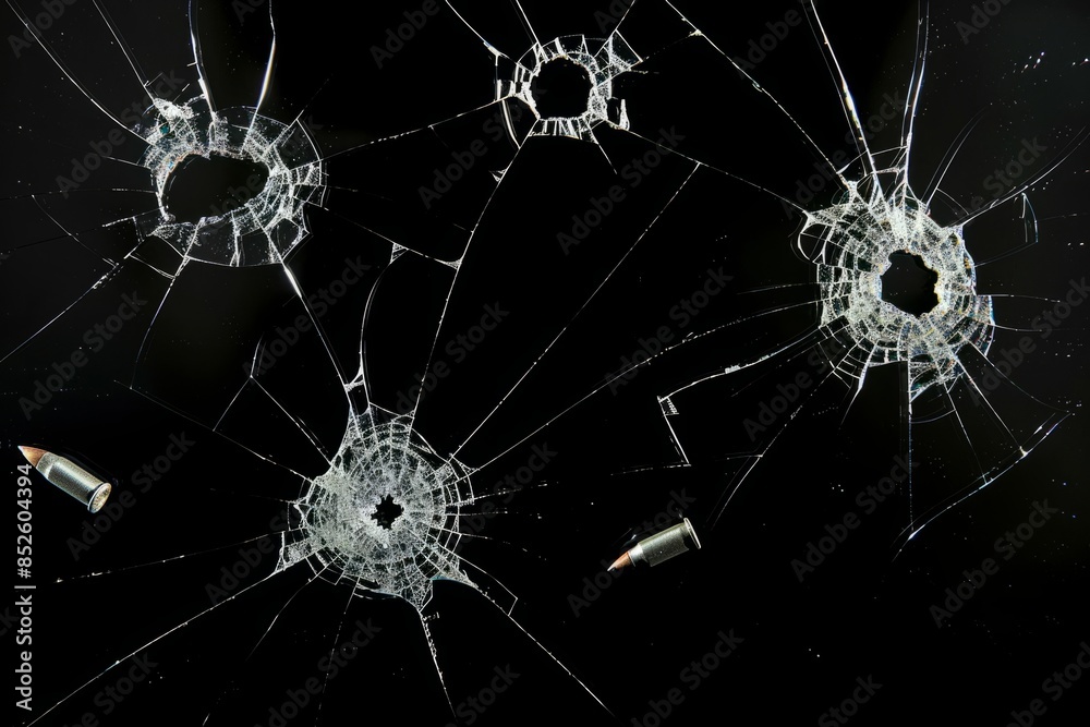 Bullet Holes in Glass Bullet Holes in Glass