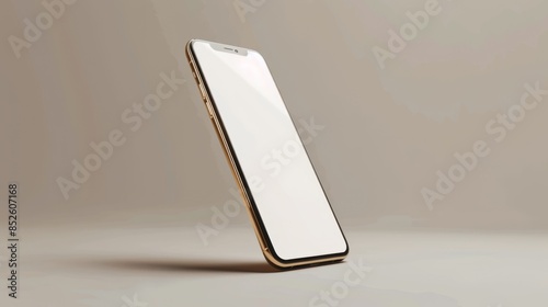 The Gold Smartphone Model photo