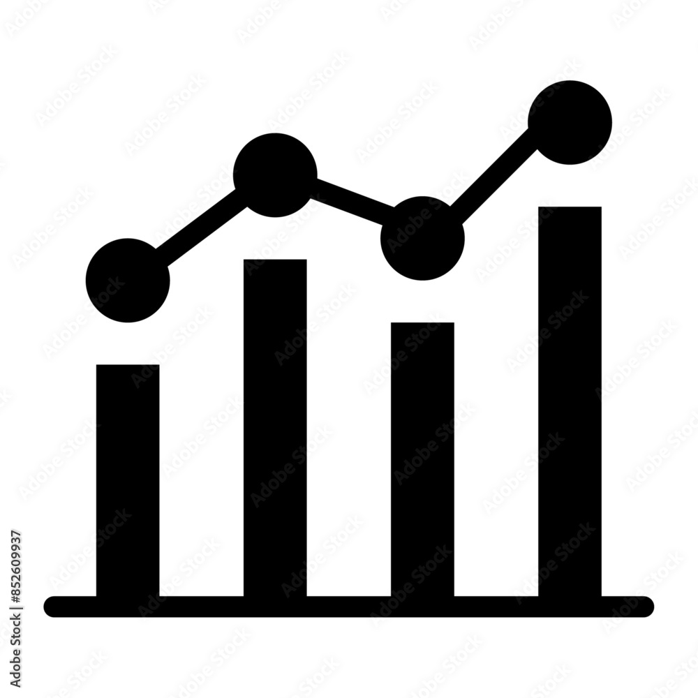 Graph ESOP icon solid vector for mobile app, website, logo and presentation design. Graph ESOP icon solid vector for mobile app, website, logo and presentation design.