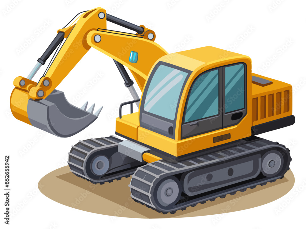 A photorealistic image of a Excavator construction. Generative AI.
A photorealistic image of a Excavator construction. Generative AI.