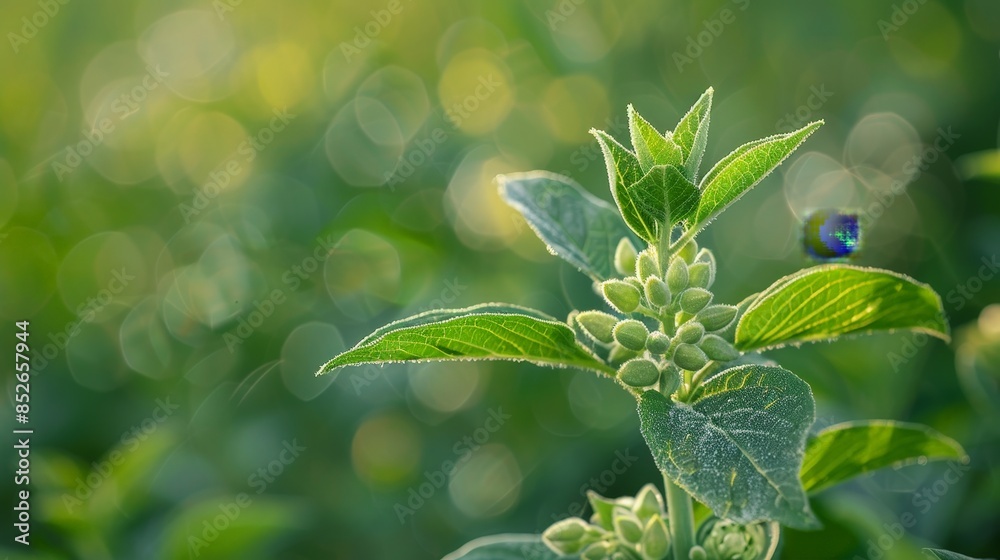 Obraz premium Empowering Female Health: Capturing the Benefits of Ashwagandha with Female Hormones, Sony A1 80mm f/1.4 Lens