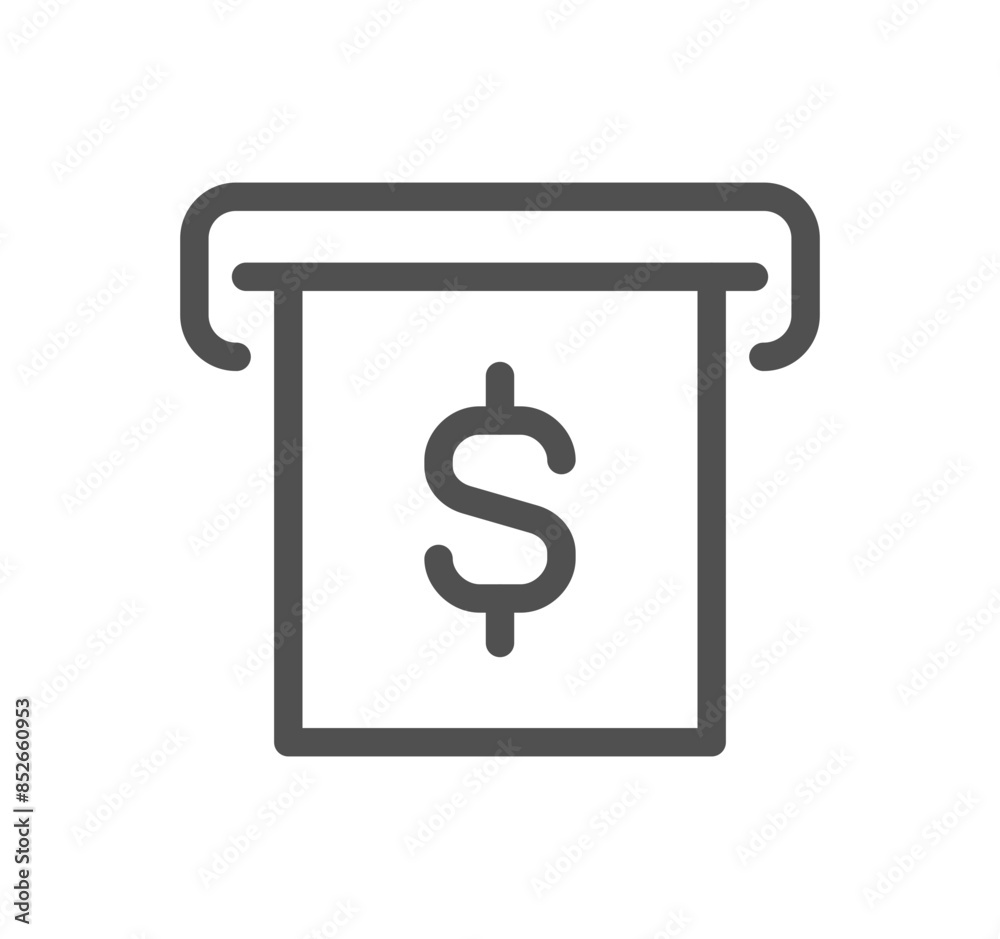 Currency related icon outline and linear vector.
Currency related icon outline and linear vector.