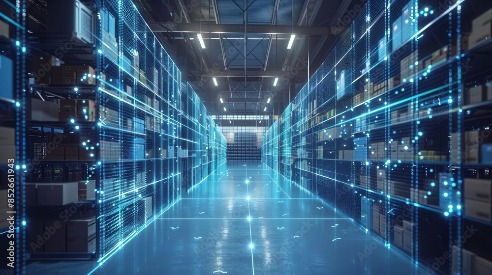 IoT enabled warehouse with automated inventory management IoT enabled warehouse with automated inventory management