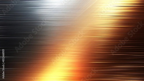 metallic harmony on a blurry background