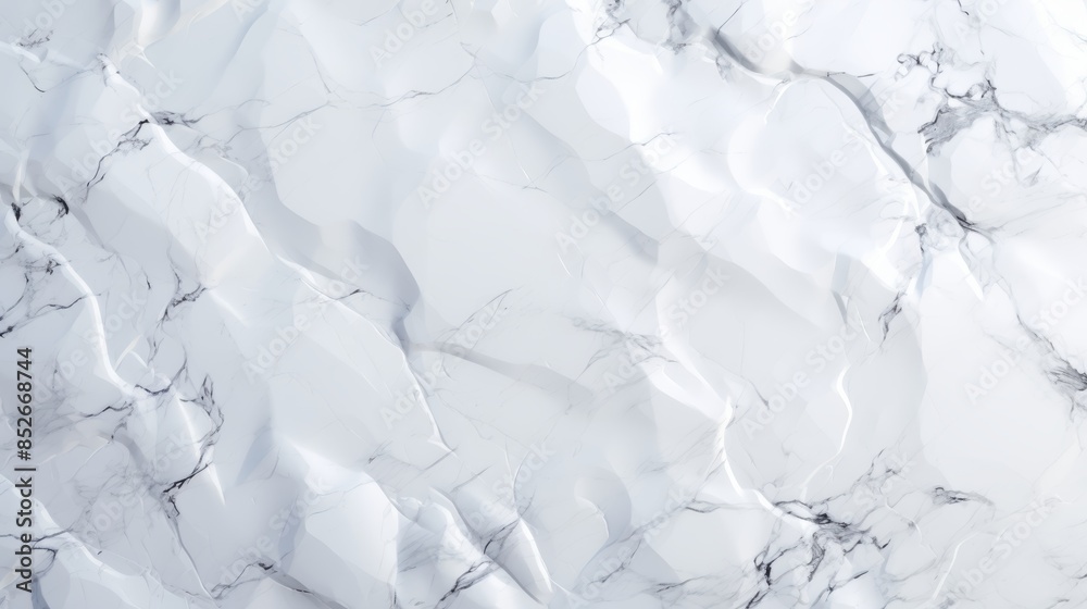 Obraz premium Luxurious carrara marble texture on white stone surface ideal for elegant background designs