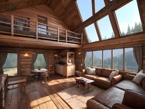 Cozy Cabin Room Inspiration Photography Art