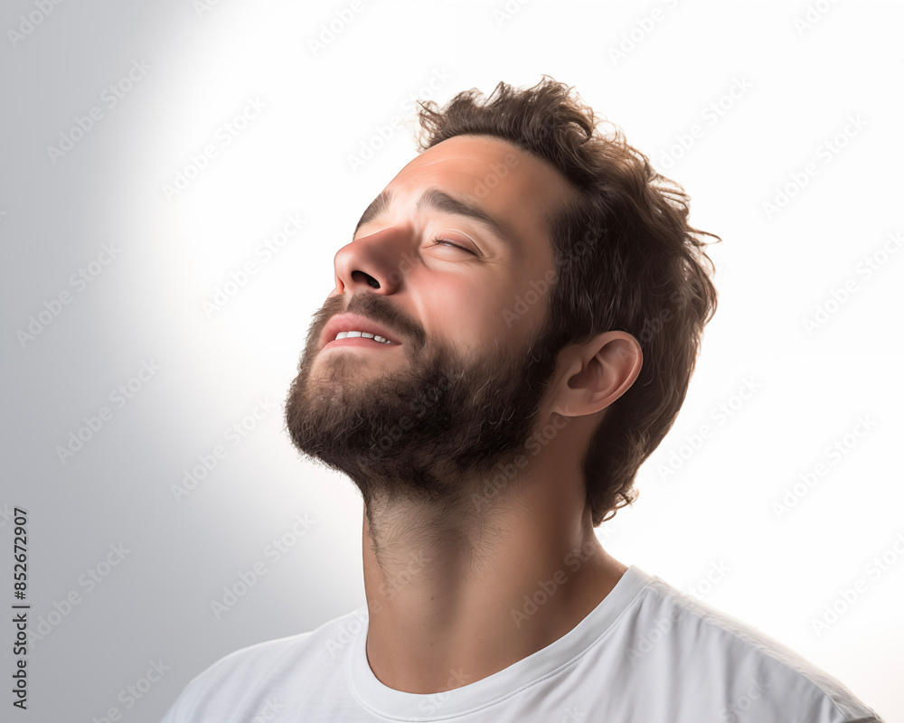 Obraz premium Emotional portrait of man.