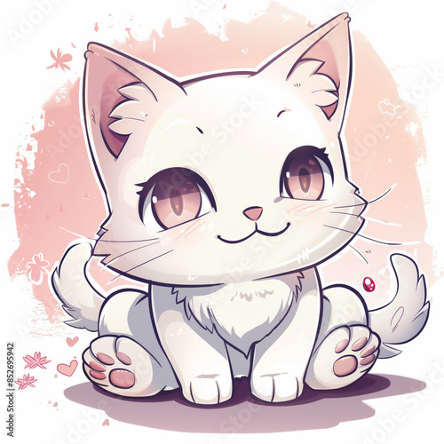 2d design of a cat 