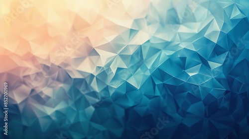 Vector design of an abstract polygonal background with a textured, blurry triangle pattern.