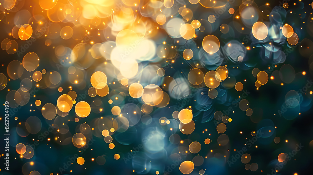 Abstract backgrounds created by circles of bokeh light Stock ...