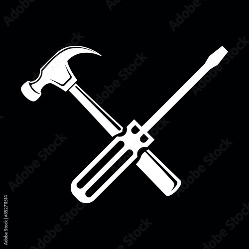 hammer and screwdriver logo 