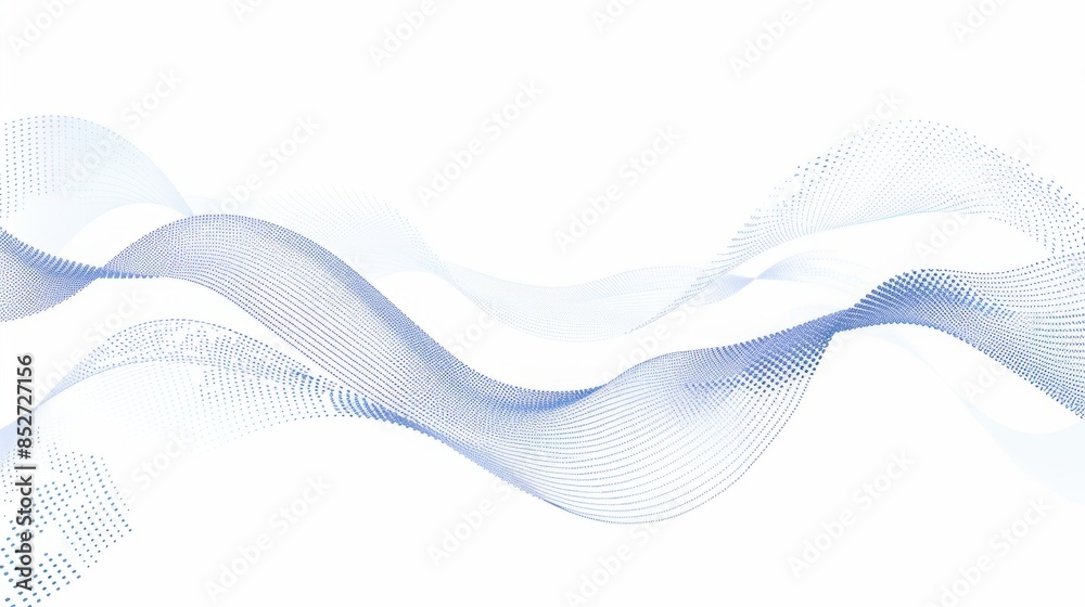 simple minimalistic abstract white background with wide blue dotted calm white stripes in a calm wave form simple minimalistic abstract white background with wide blue dotted calm white stripes in a calm wave form