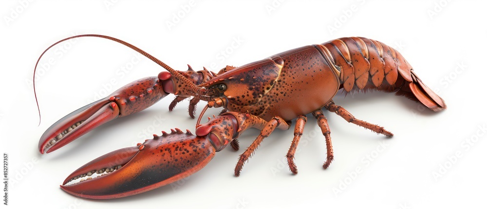 red lobster, highlighting its claw and shell, perfect for seafood enthusiasts and gourmet dishes red lobster, highlighting its claw and shell, perfect for seafood enthusiasts and gourmet dishes