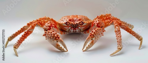 red crab, a symbol of crustacean seafood and a delectable treat from the sea