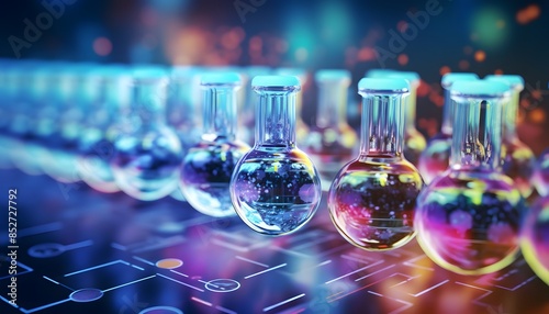 Holographic chemical chromatography