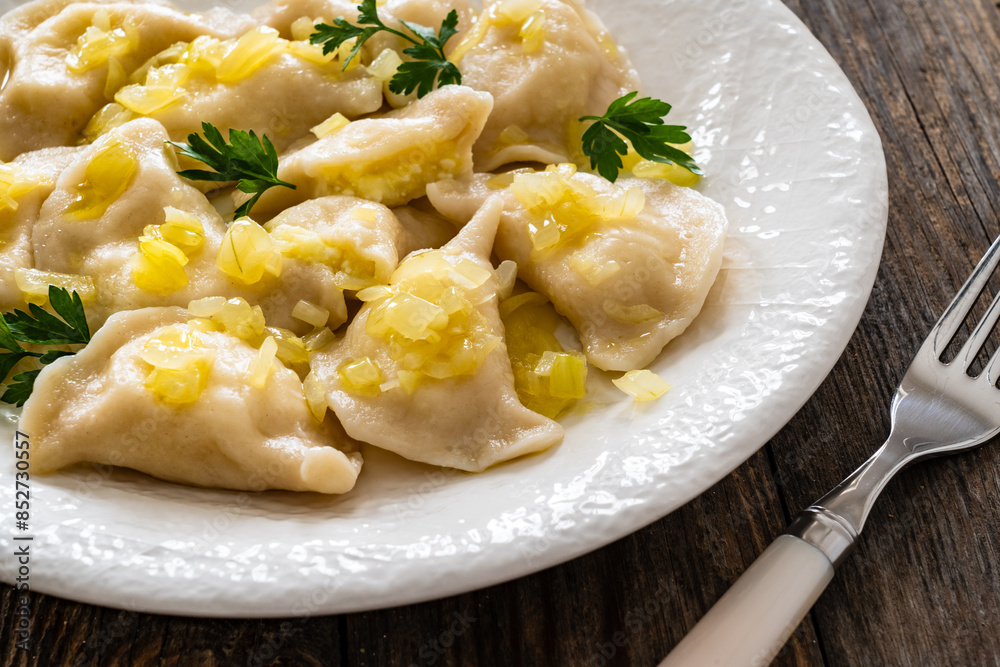 Dumplings - cheese noodles with onion
Dumplings - cheese noodles with onion