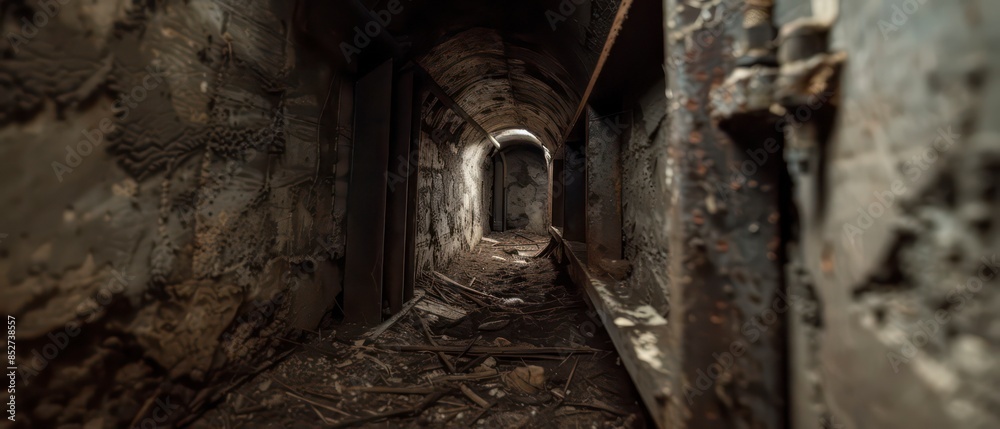 creepy underground tunnel, cramped, dark, and narrow passage with unsettling, eerie soil texture creepy underground tunnel, cramped, dark, and narrow passage with unsettling, eerie soil texture