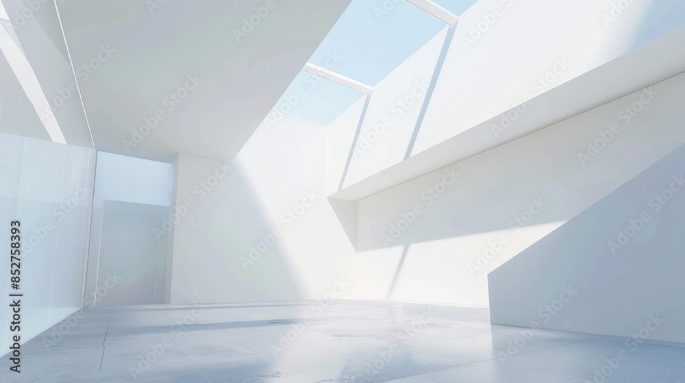 Minimalist Modern Architecture with Skylight Minimalist Modern Architecture with Skylight