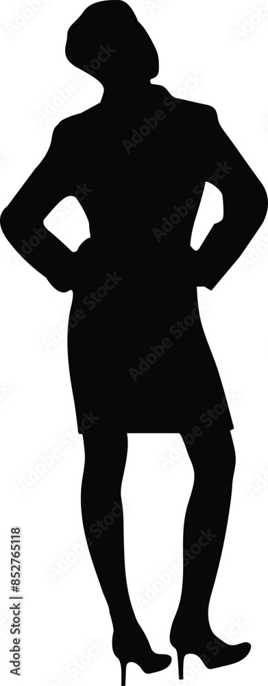 Executive official woman in different mood or pose Executive official woman in different mood or pose