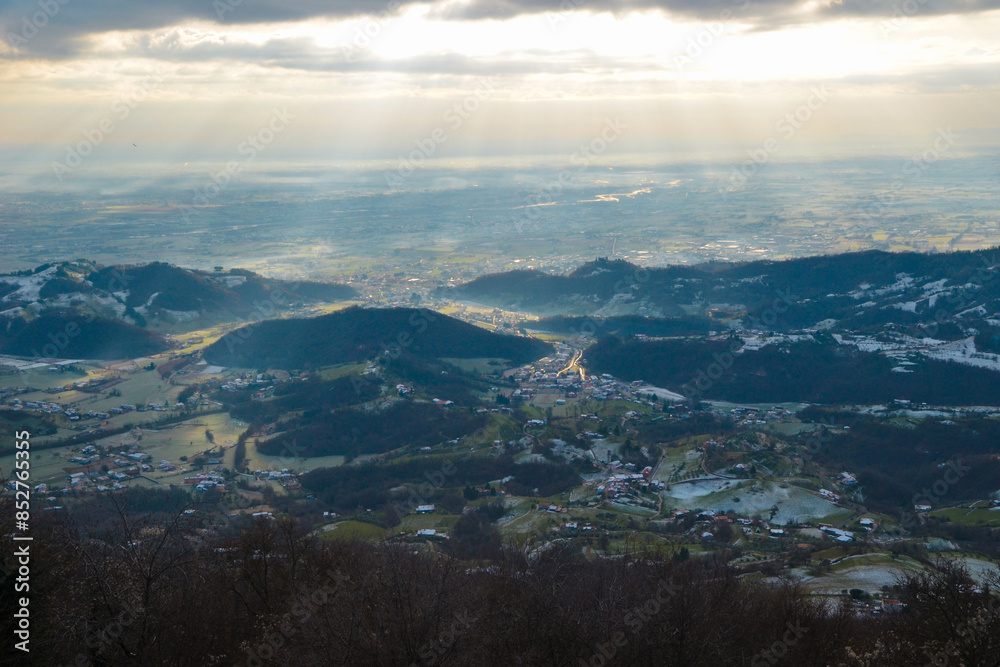 Naklejka premium Beautiful photos of nature and lifestyle in Italy.