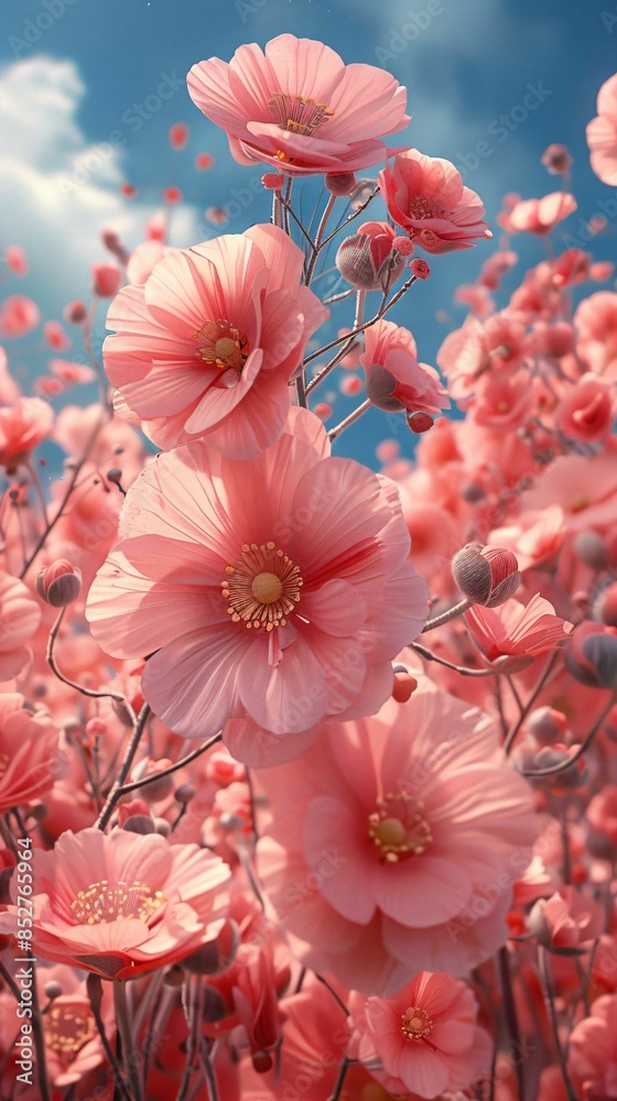 Delicate Pink Flowers Delicate Pink Flowers