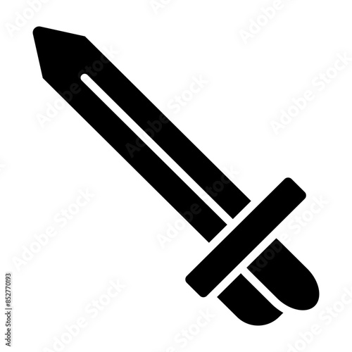 Rapier Glyph Icon