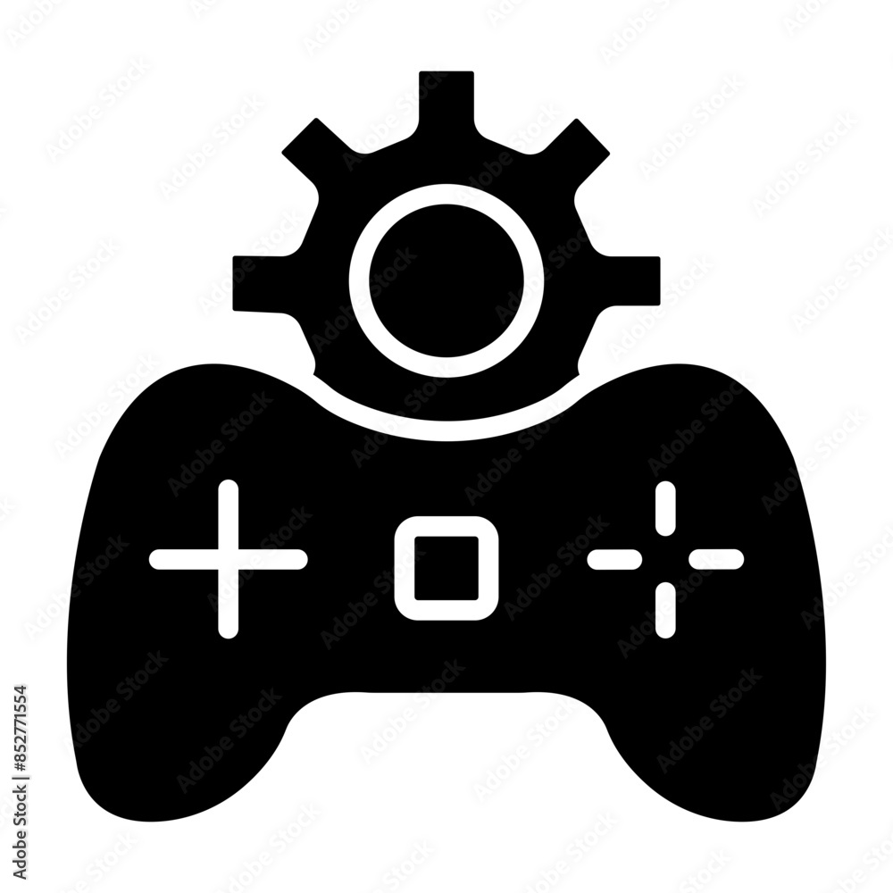 Game Developer Vector Glyph Icon Game Developer Vector Glyph Icon