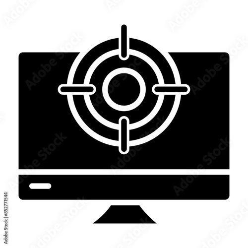 Fps Vector Glyph Icon