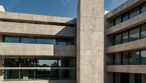 Wallpaper Mural  The balance between functionality and aesthetics in contemporary architecture ai_generated Torontodigital.ca