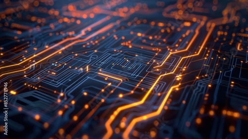 Circuit board background