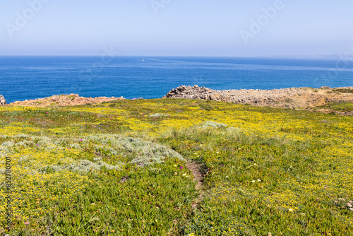 Landscape at Pontal da Carrapateira in Alagarve. Portugal.