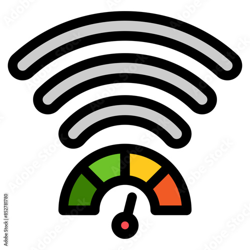 Bandwidth Icons For Design Elements 