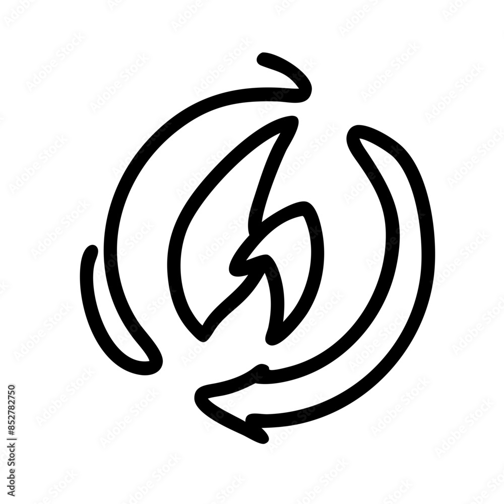 renewable energy line icon renewable energy line icon
