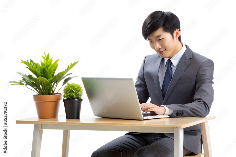 businesswoman working on laptop businesswoman working on laptop