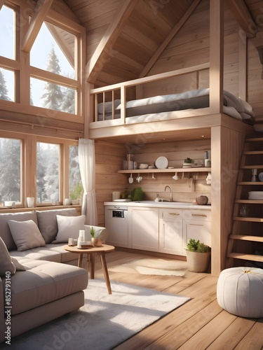 Cozy Cabin Room Inspiration Photography Art