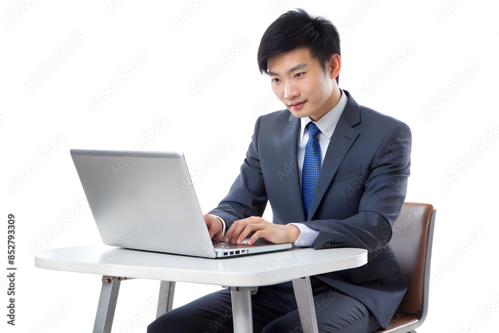 businesswoman working on laptop businesswoman working on laptop