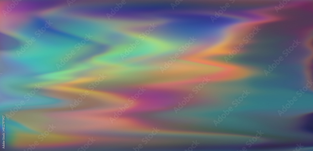 Glitched background with holographic stains. Glitched background with holographic stains.