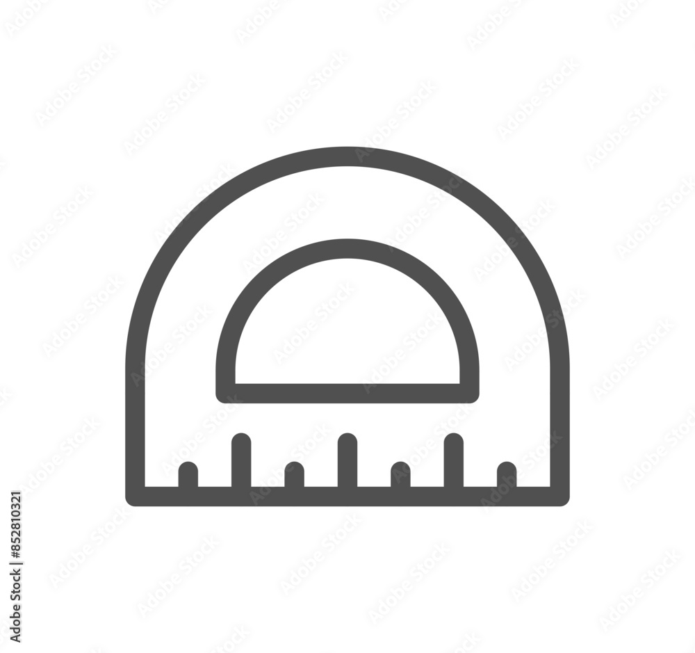 Measure related icon outline and linear vector.
Measure related icon outline and linear vector.