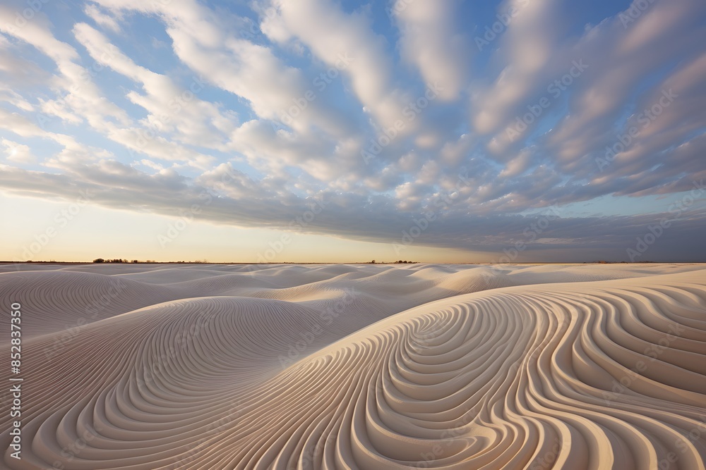 Naklejka premium sand dunes in the desert