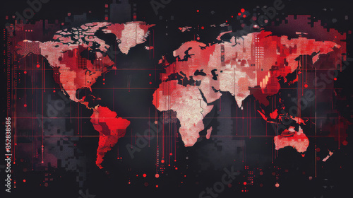 a image of a world map
