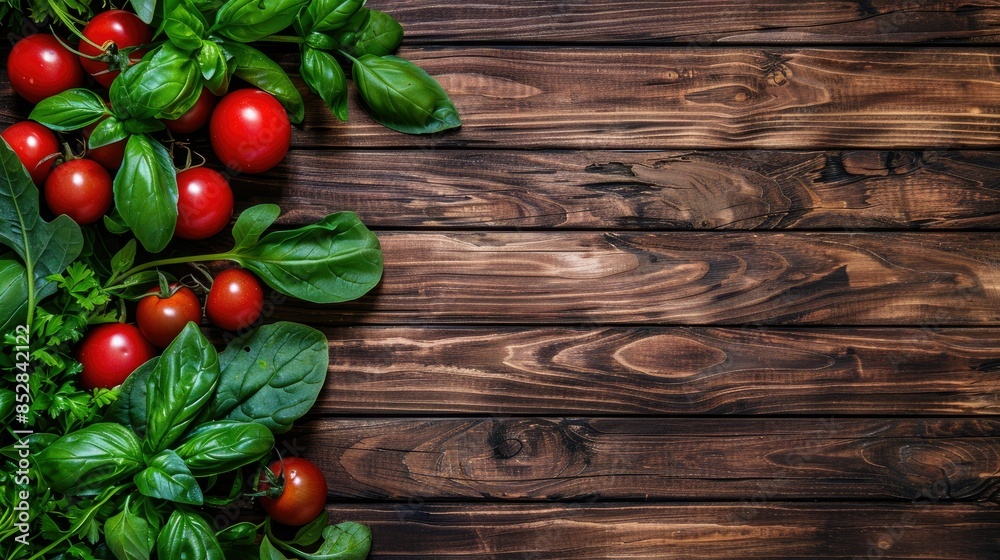Frame of colorful vegetables on dark wooden background with copy space, top view. Healthy eating and organic food concept. Frame of colorful vegetables on dark wooden background with copy space, top view. Healthy eating and organic food concept.