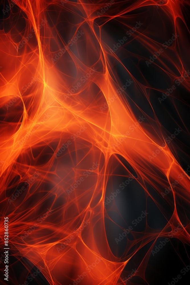 an abstract image of orange and black flames on a black background an abstract image of orange and black flames on a black background