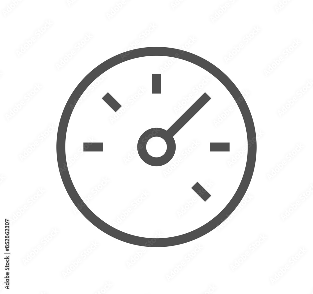 Speedometer related icon outline and linear vector.
Speedometer related icon outline and linear vector.