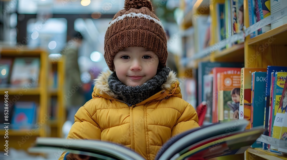child with a book child with a book