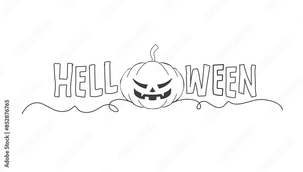 Happy Halloween Text Banner, Vector. Halloween text for background. Halloween illustration for background. Happy Halloween Text Banner, Vector. Halloween text for background. Halloween illustration for background.