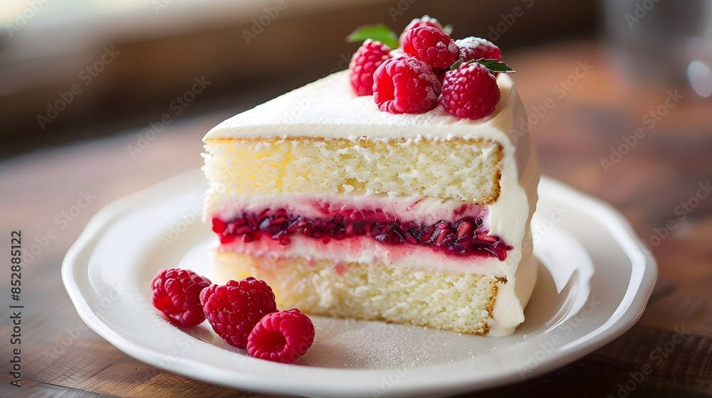 ラズベリーホワイトチョコレートケーキ ラズベリーホワイトチョコレートケーキ
