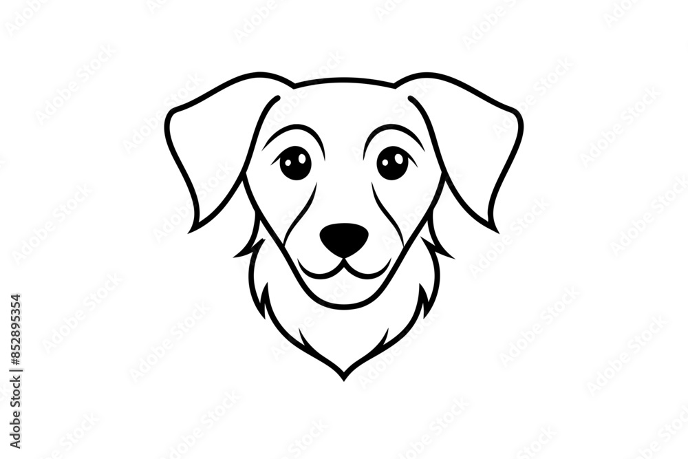 cute-dog silhouette vector illustration cute-dog silhouette vector illustration