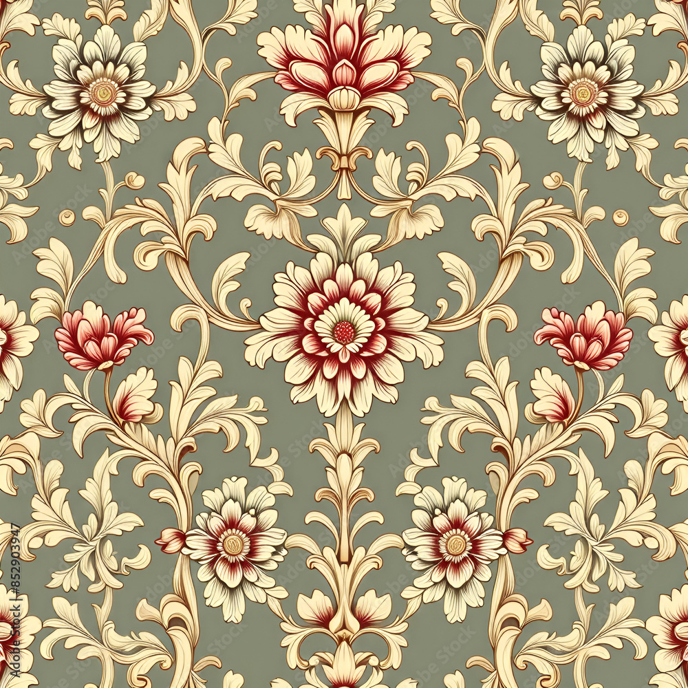seamless floral pattern seamless floral pattern
