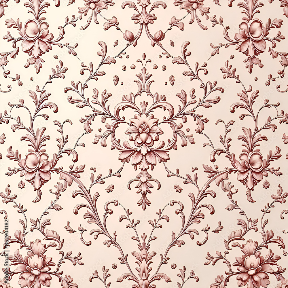 Fototapeta premium seamless floral pattern